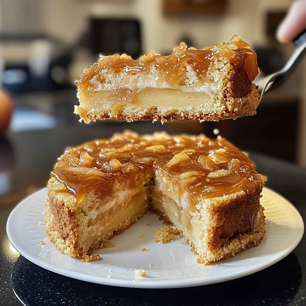 Apfeltorte mit Salzkaramell