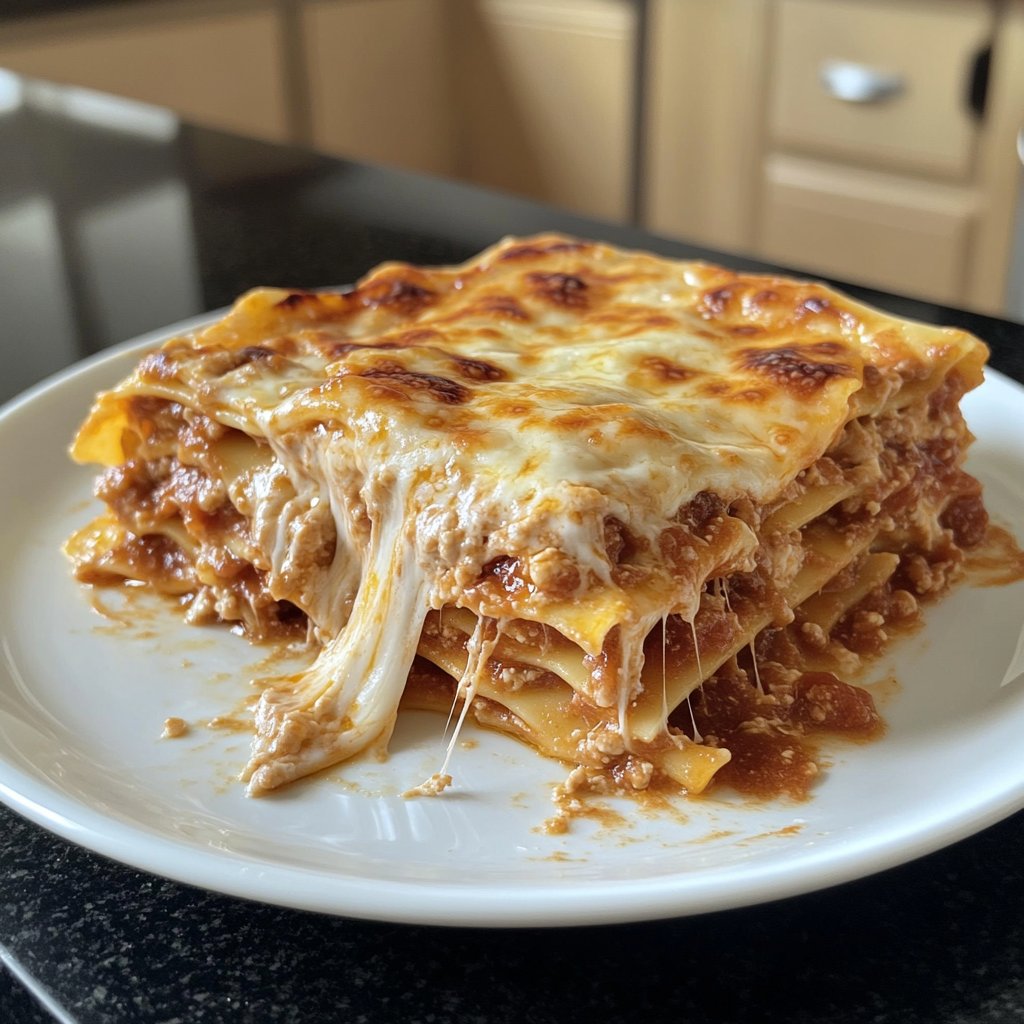 Lasagne mit cremiger Béchamelsauce