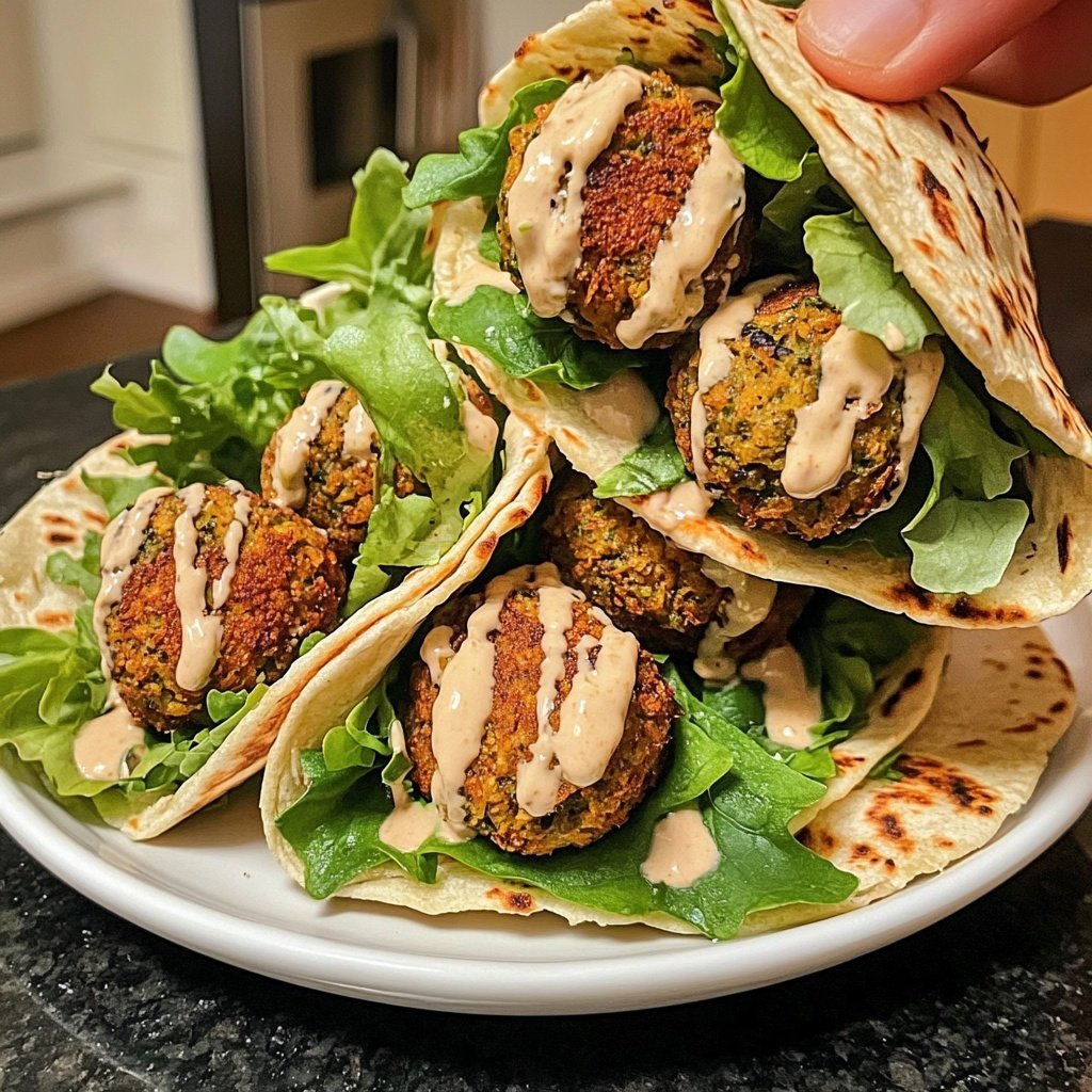 Wraps mit Falafel