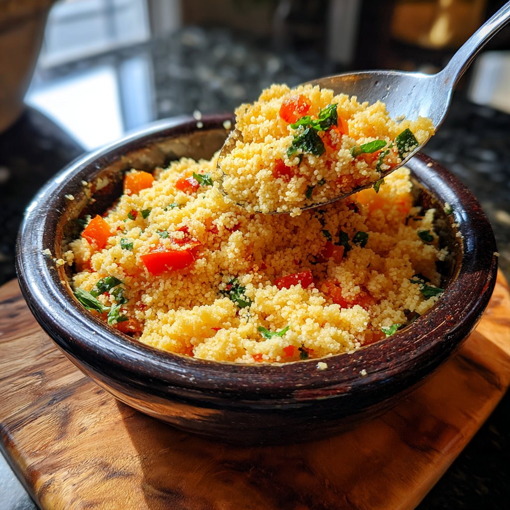 Couscous mit Paprika