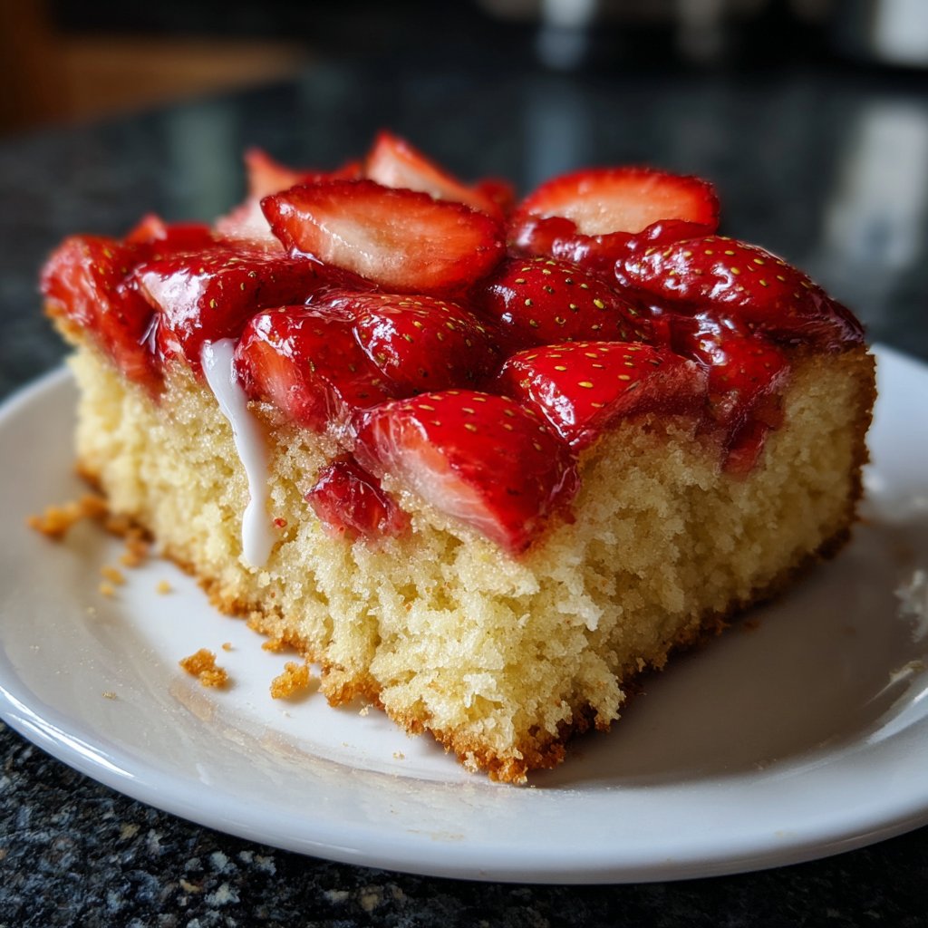 Erdbeerkuchen Vom Blech