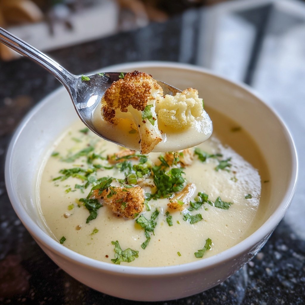 Blumenkohlsuppe low carb