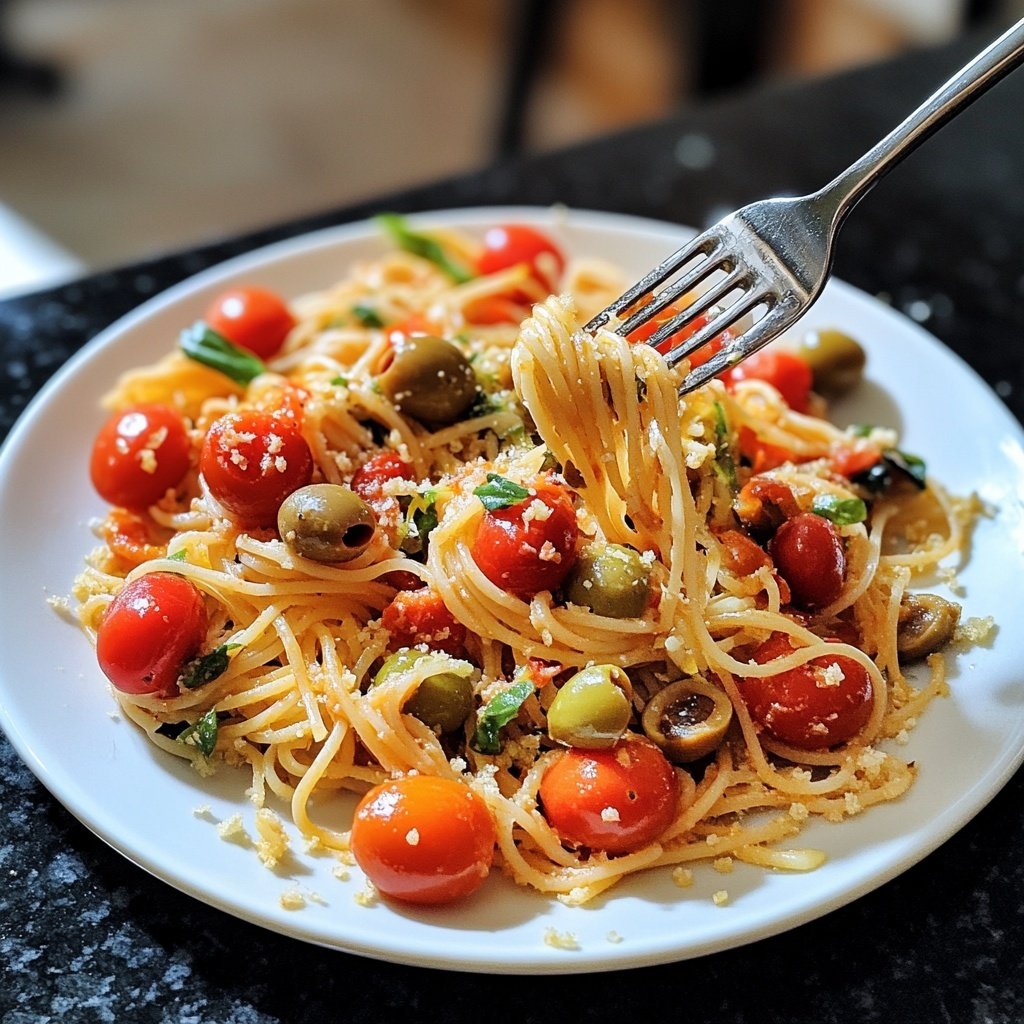 Italienischer Spaghetti-Salat