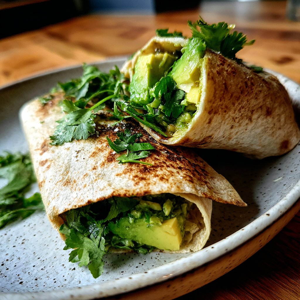 Wraps mit Avocado
