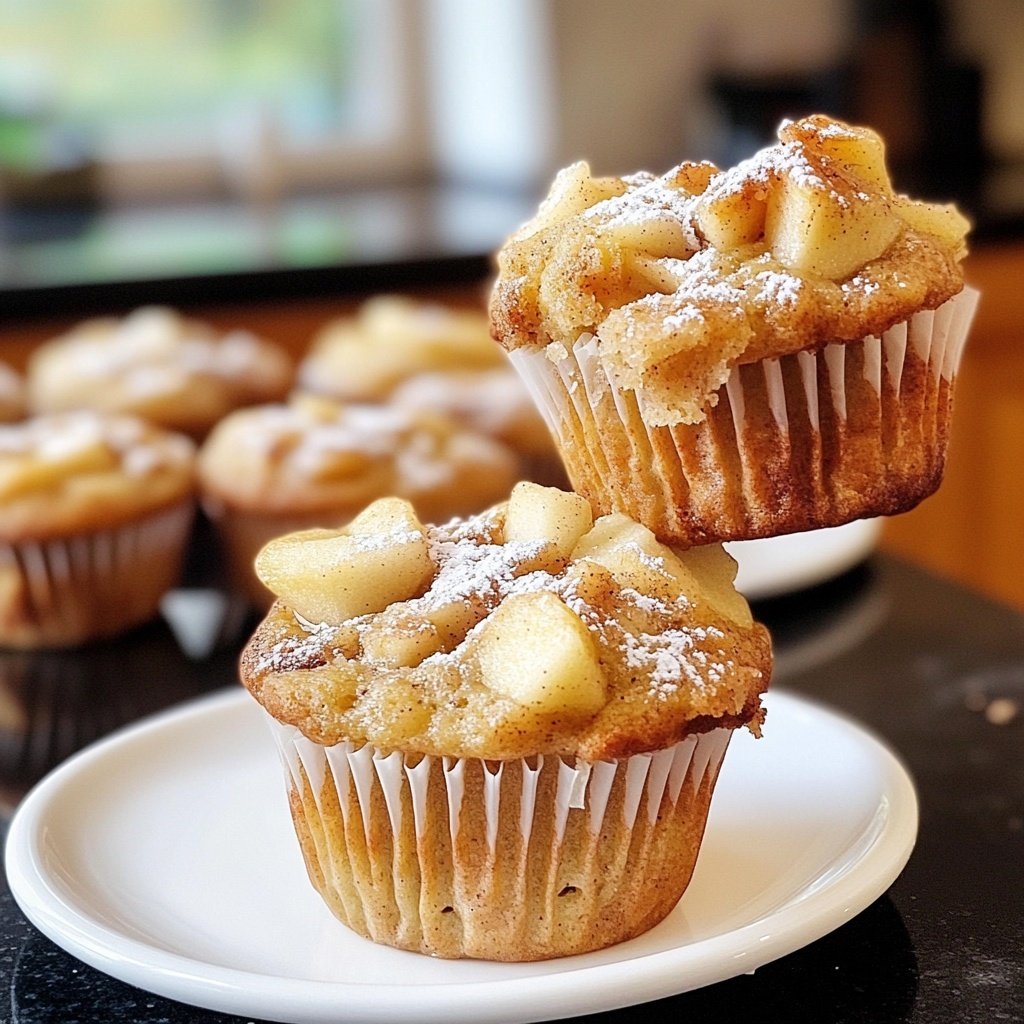 Apfel-Zimt-Muffins